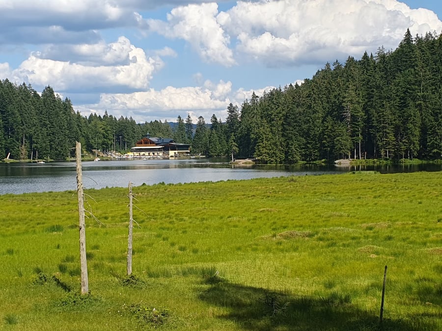 Großen Arbersee - Velké Javorské jezero Německo