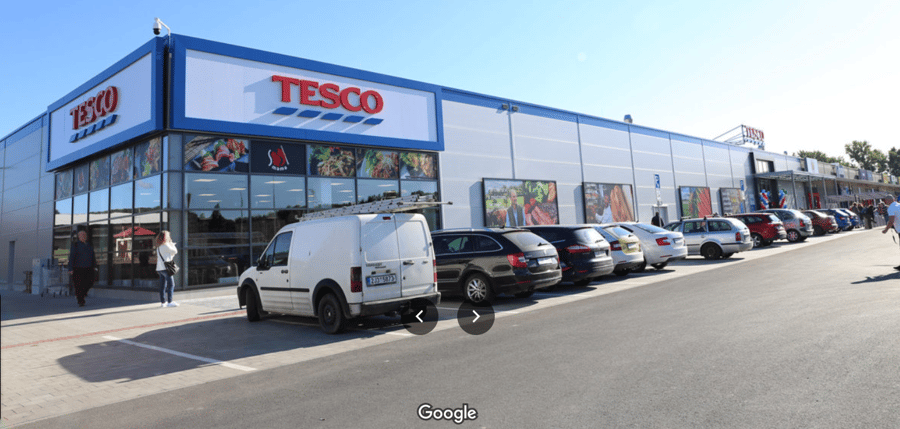 Hypermarket TESCO, Kutná Hora