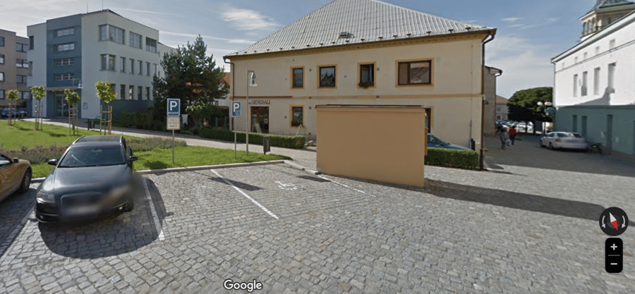 Parkoviště, Šubertovo nám., Dobruška