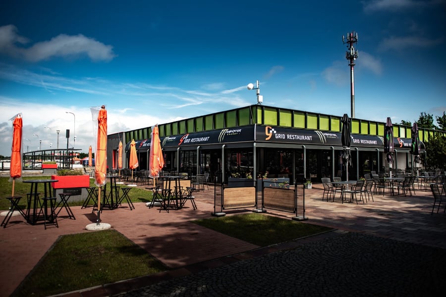 GRID Restaurant, Masarykův okruh, Ostrovačice 