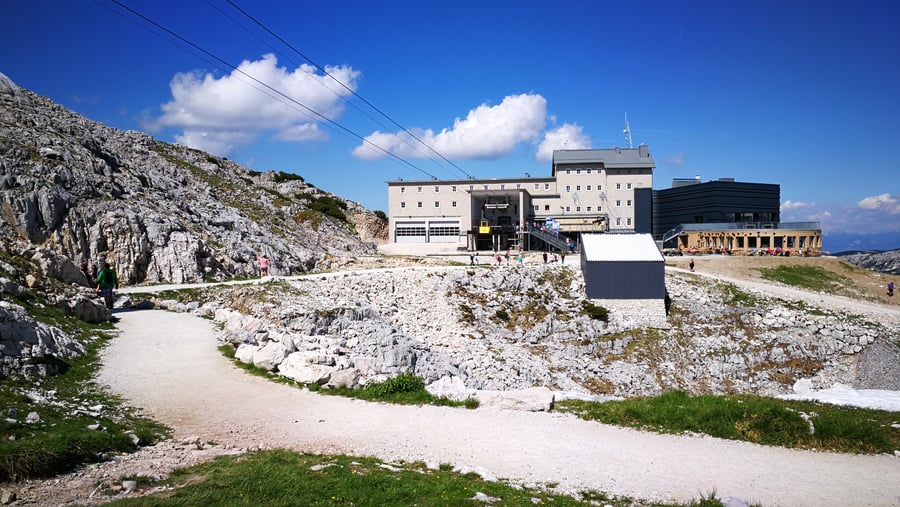 Dachstein Krippenstein - 5 prstů vyhlídka