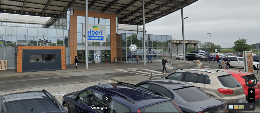 Veřejné WC Hypermarket Albert, Ostrava-Dubina 