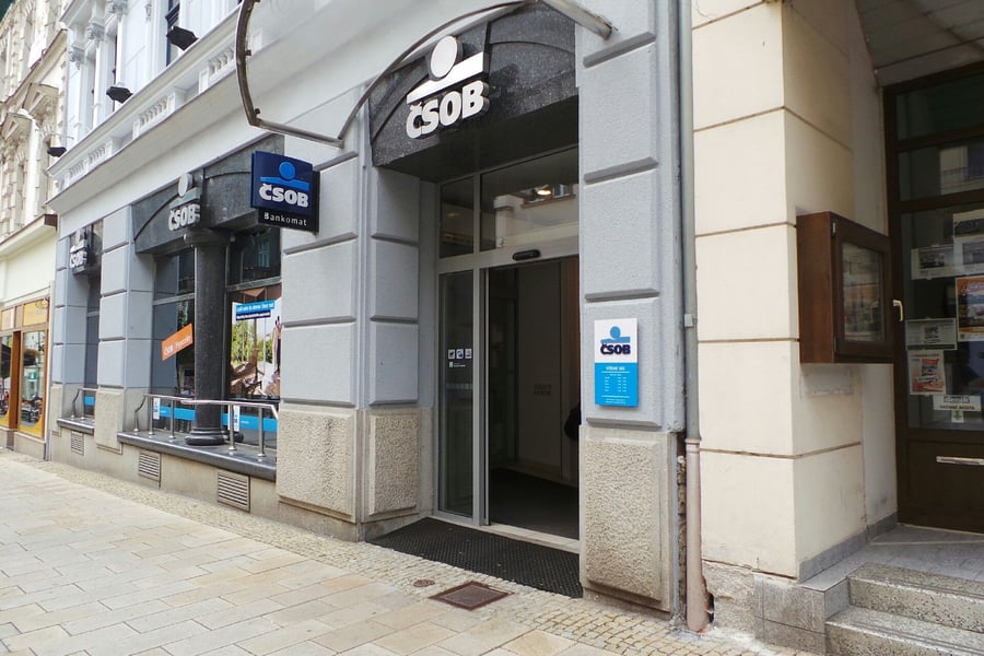 ČSOB ul. T. G. Masaryka, Karlovy Vary