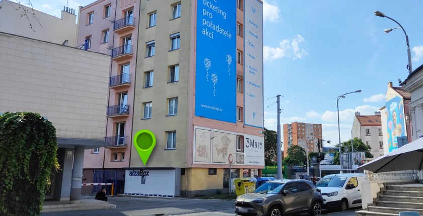 Česká pošta Křížová ul. Brno