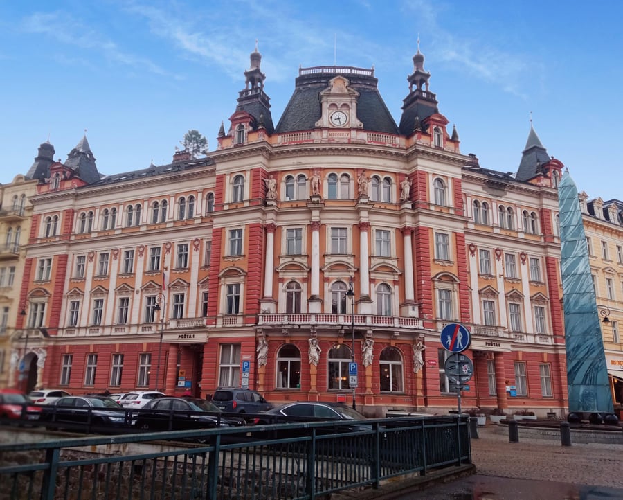 Česká pošta ul. T. G. Masaryka, Karlovy Vary 