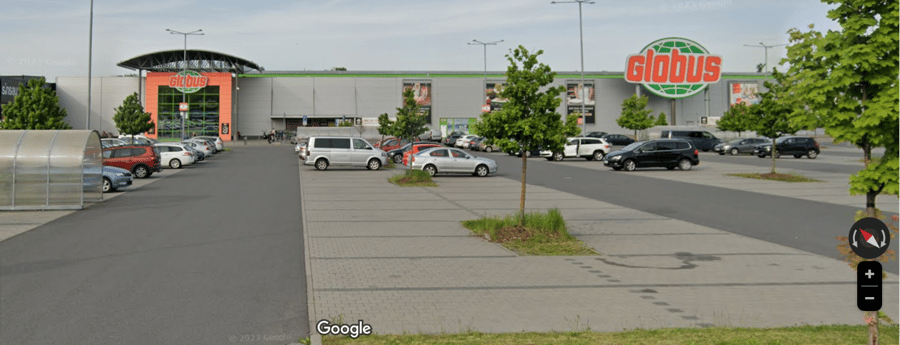 Bankomat ČS, Globus, Ostrava-Plesná 
