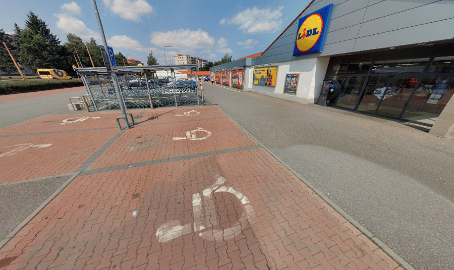 Parkoviště Lidl, Okružní, Jihlava 