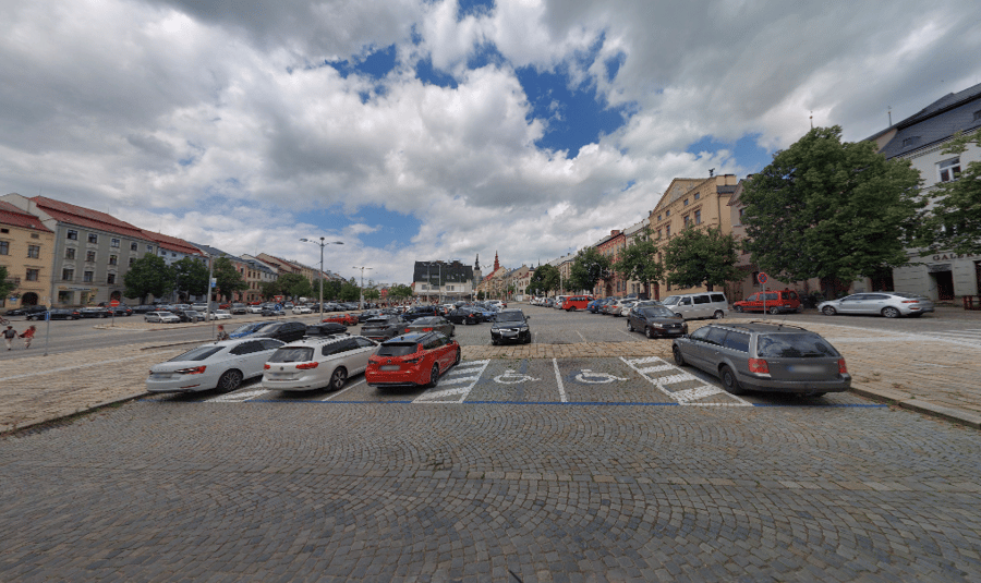 Parkoviště Masarykovo nám., Jihlava 