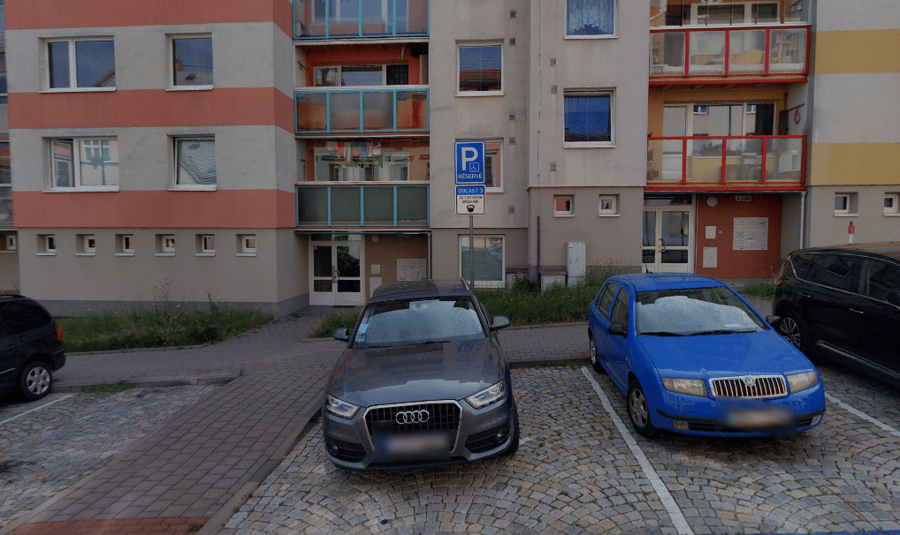 Parkoviště Srázná ul., Jihlava 