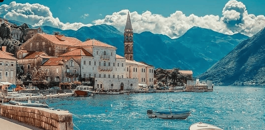 Přístup do vody Kotor