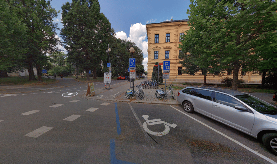 Parkoviště Jana Masaryka ul., Jihlava 