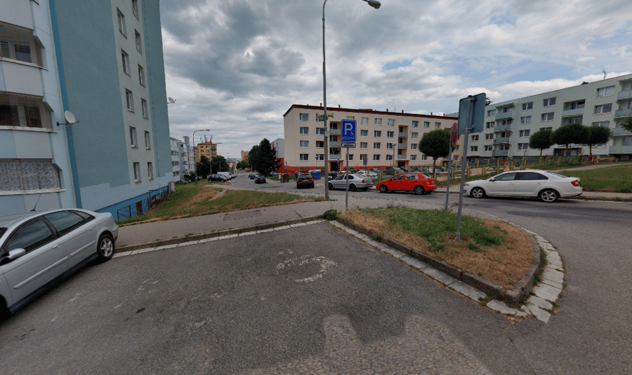 Parkoviště Jarní ul., Horní Kosov Jihlava 