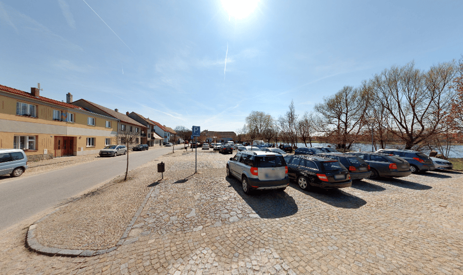 Parkoviště Tobiáškova ul., Telč 
