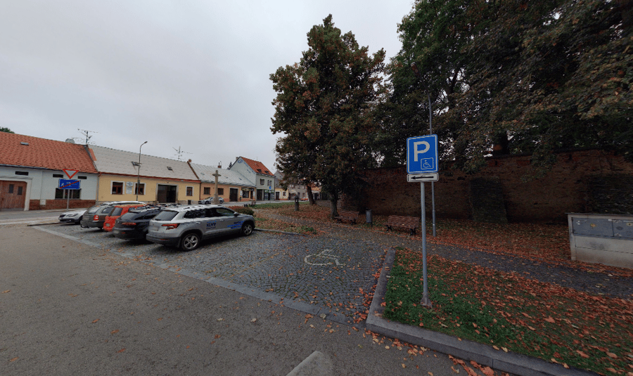 Parkoviště Pantočkova ul., Dačice 
