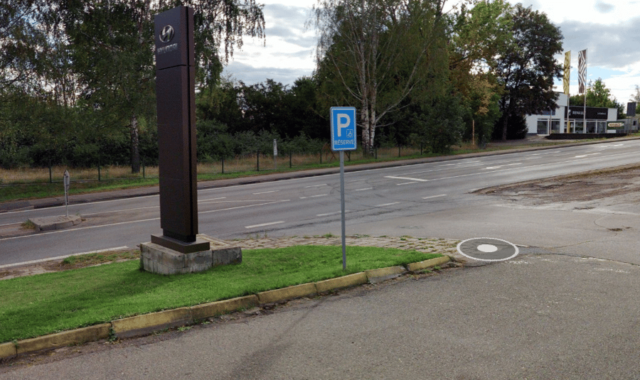 Parkoviště Lidická ul., Havlíčkův Brod 