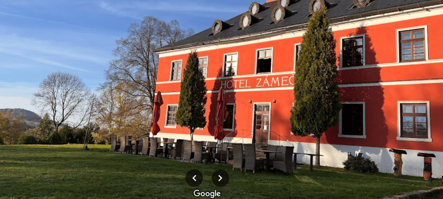 Restaurace Wellness Hotel Zámeček Rynartice, Jetřichovice 