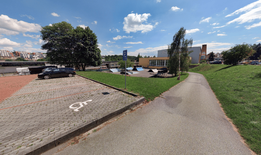 Parkoviště Skatepark Pelhřimov 