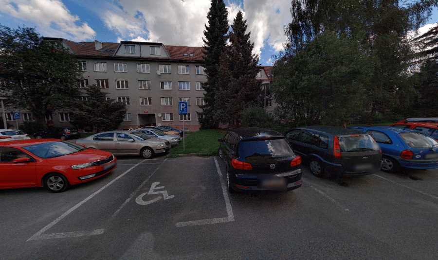 Parkoviště Vnitřní ul., Pelhřimov 