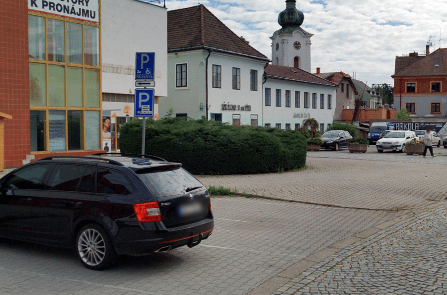 Parkoviště Solní ul., Pelhřimov 