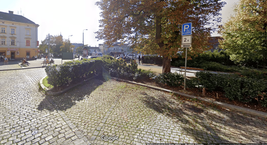 Parkoviště sady Pětatřicátníků, Plzeň 