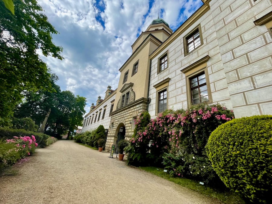 Veřejné WC, Zámek Častolovice