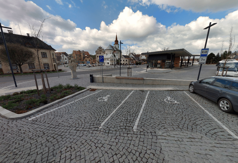 Parkoviště Kotíkova ul., Nová Paka 