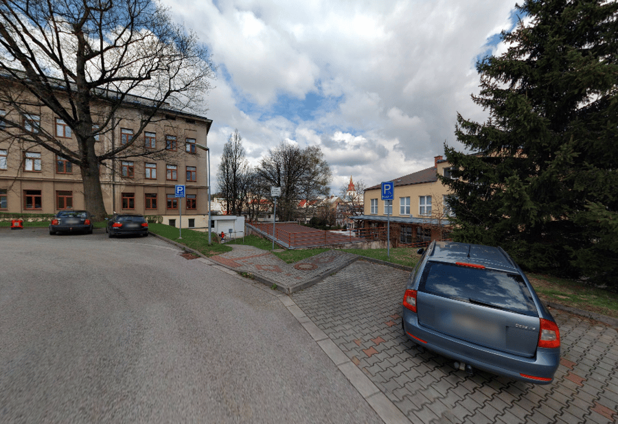 Parkoviště Školní ul., Nová Paka 