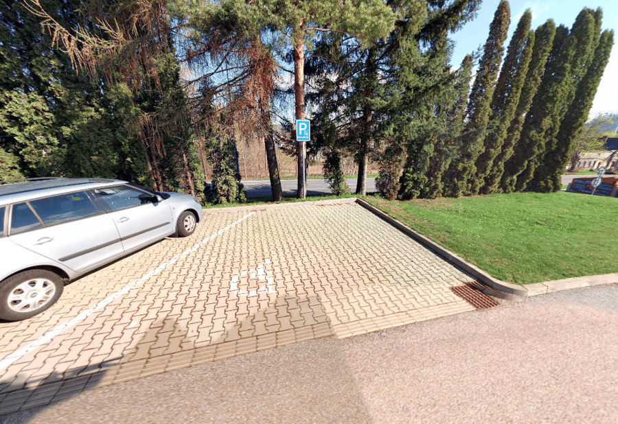 Parkoviště Pražská ul., Nová Paka 
