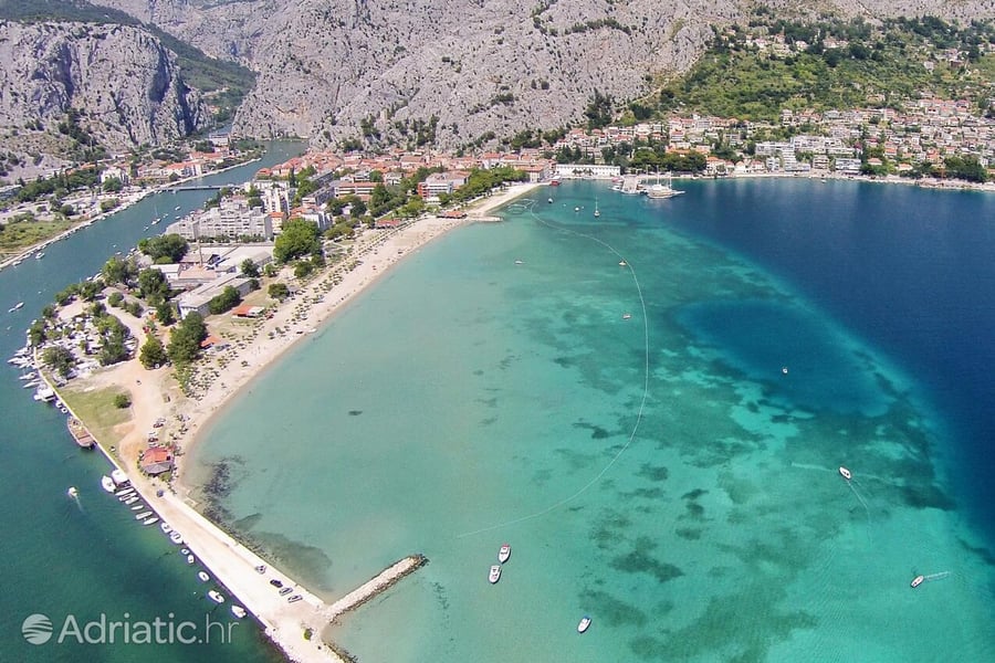 Pláž Punta Omiš