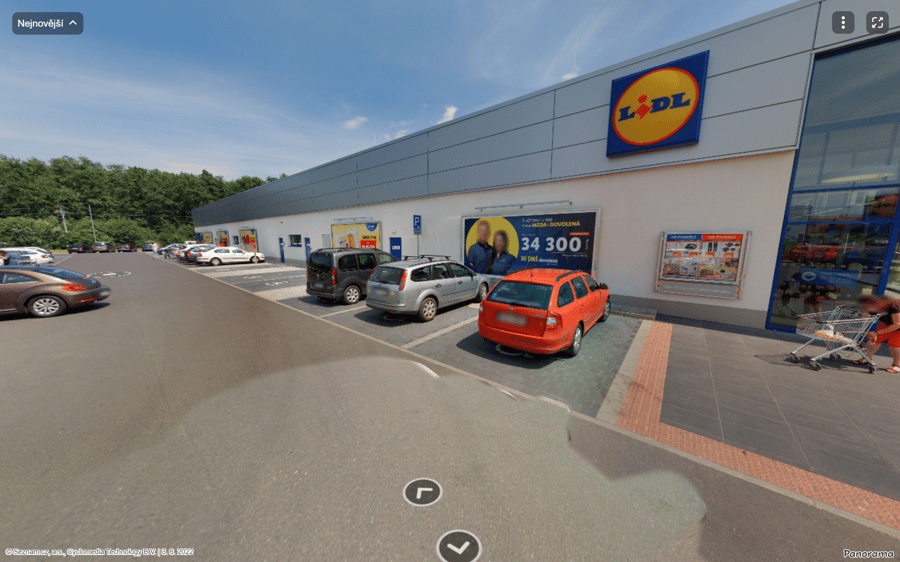 Parkoviště Lidl, Poděbrady – Kluk 