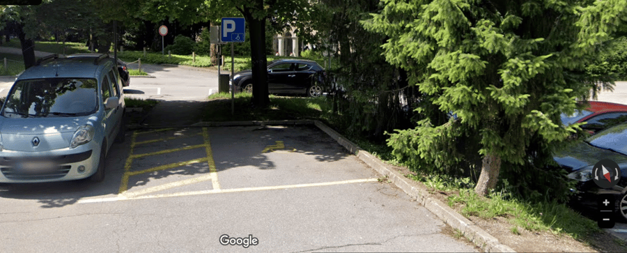 Parkoviště Bled, Slovinsko