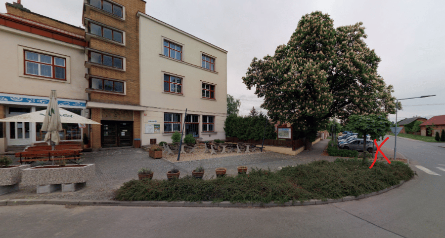 Parkoviště, B. Němcové, České Meziříčí