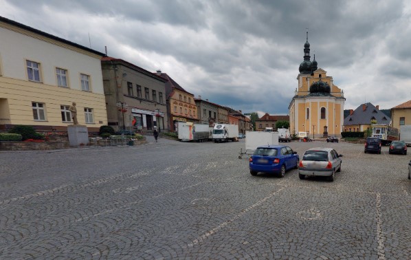 Parkoviště, nám. T. G. Masaryka, Úpice