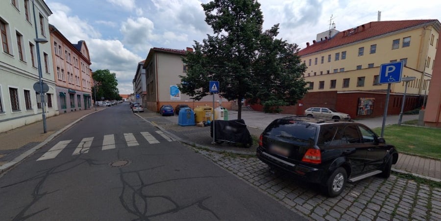 Parkoviště ul. Josefa Knihy, Rokycany