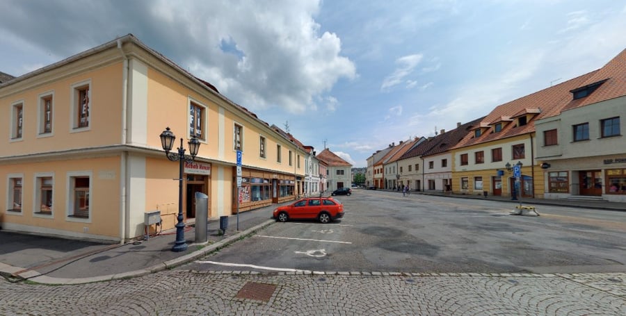 Parkoviště, Masarykovo nám., Rokycany