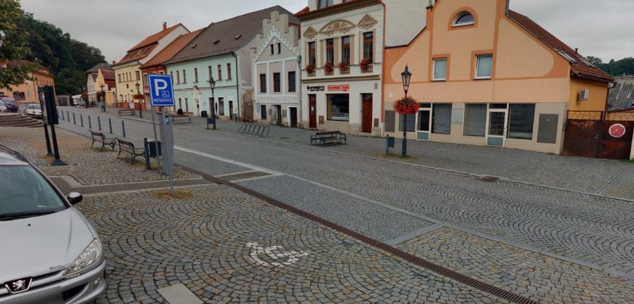 Parkoviště, Žižkovo nám., Vlašim 