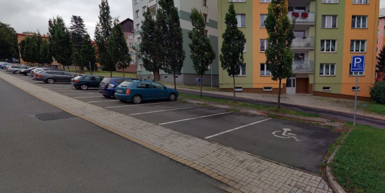 Parkoviště Dlouhá ul., Aš