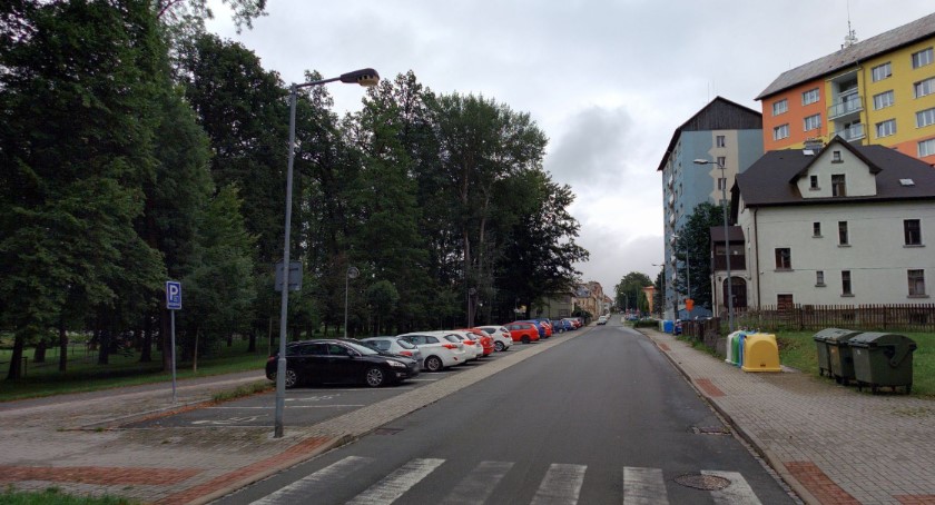 Parkoviště, Dlouhá ul., Aš