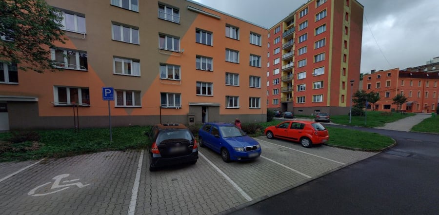 Parkoviště, Karlova ul., Aš