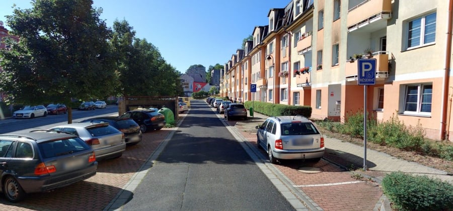 Parkoviště Hlavní ul., Aš