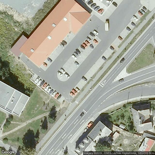 Parkoviště u Penny Marketu