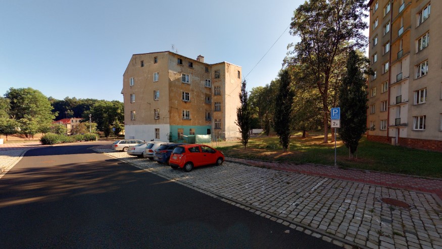 Parkoviště Karlova ul., Aš
