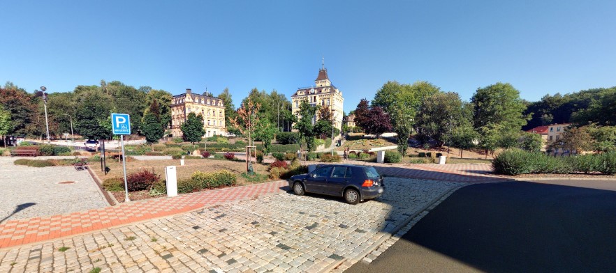 Parkoviště, Zámecká ul., Aš