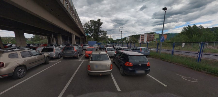 Parkoviště P+R Švýcarská ul., Beroun