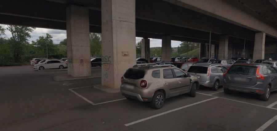 Parkoviště P+R,  Švýcarská ul., Beroun