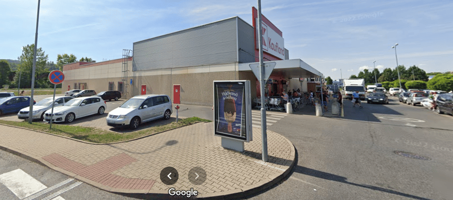 Parkoviště Kaufland, Obchodní ul., Beroun
