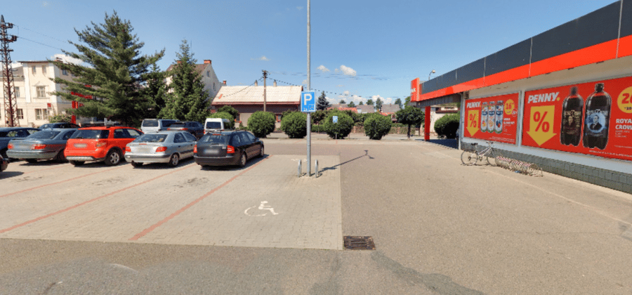 Parkoviště Penny Market, ul. Školská, Žamberk