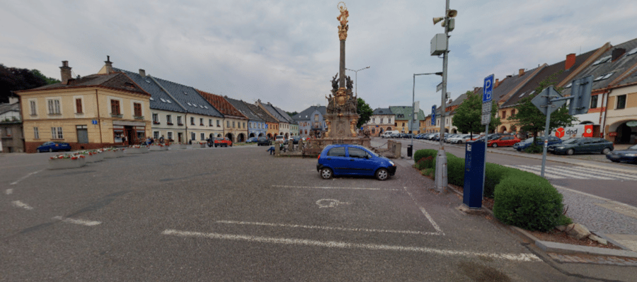 Parkoviště Václavské nám., Letohrad