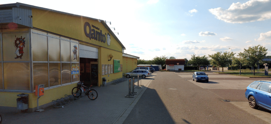 Parkoviště supermarket Quanto, Mírová ul., Letohrad