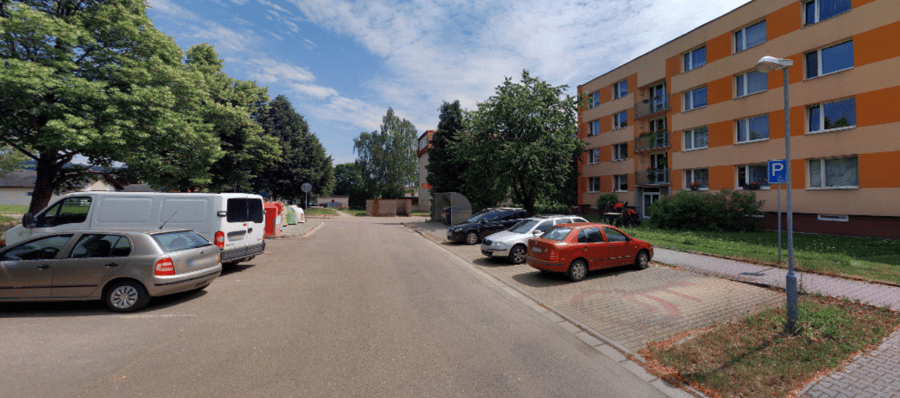 Parkoviště ul. V Aleji, Letohrad